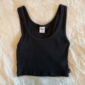 TNA Ribbed Cropped Tank
